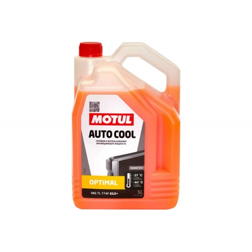 Антифриз Motul Auto Cool Optimal Ultra G12/G12+ (оранжевий) 5л. 818106