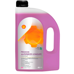Антифриз Shell Premium Antifreeze Longlife 774 D-F (G12+) concentrate 4л.