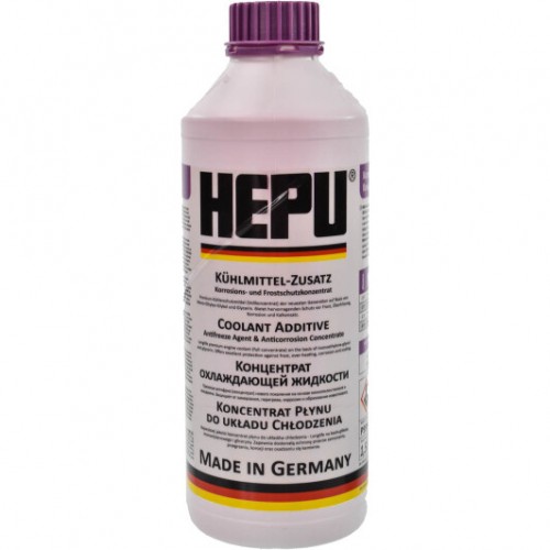 Рідина охолоджуюча HEPU Антифриз G13 фіолетова концентрат 1,5л. (P999-G13) HE0500