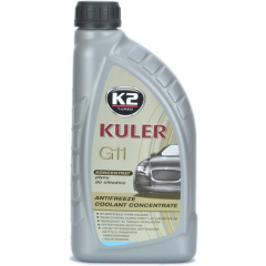 Рідина охолоджуюча K2 Kuler Long Life G11 блакитна концентрат 1л. (T211N)