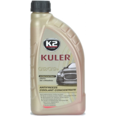 Рідина охолоджуюча K2 Kuler Long Life G12 червона концентрат 1л. (T211C)