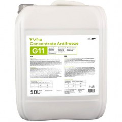 Рідина охолоджуюча VIRA Concentrate Antifreeze G11 зелена концентрат 10 л (VI4002)