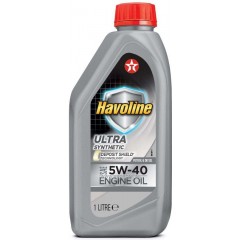 Моторна олива Texaco Havoline Ultra 5W-40 1л 100% синтетика