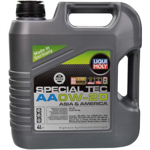 Моторна олива Liqui Moly Special Tec AA 0W-20 4л. 9705