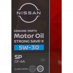 Моторна олива Nissan Strong Save X 5W-30 4л 999999
