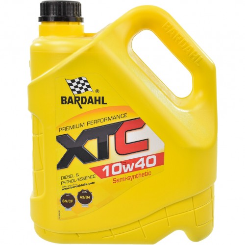 Моторна олива BARDAHL XTC 10W40 SN/CF A3/B4 MB 229.1 VW 01.01/505.00 RN700 4л. 36242