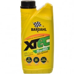 Моторна олива BARDAHL XTEC 5W40 SN/CF C3 MB 229.51/229.31/226.5 VW 502.00/505.00/505.01 RN0700/RN0710 1л
