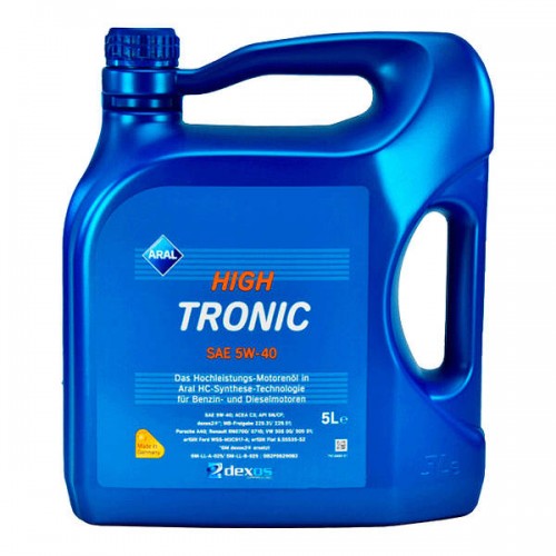 Моторна олива Aral HighTronic 5W-40 5л. 1529F9
