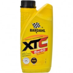 Моторна олива BARDAHL XTC 5W40 SN/CF A3/B4 MB 229.5 VW 502.00/505.00 PSA B71 2296 RN0700/0710 1л.
