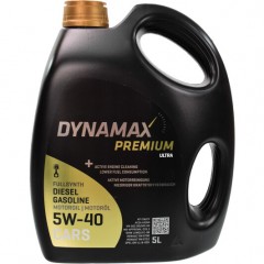 Моторна олива DYNAMAX ULTRA 5W40 5л.