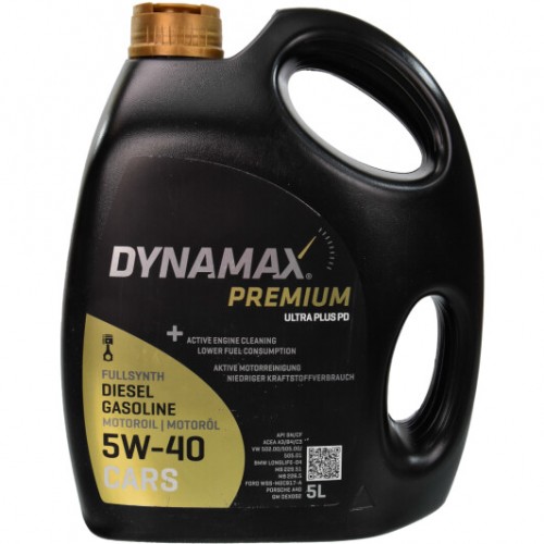 Моторна олива DYNAMAX ULTRA PLUS PD 5W40 5л. 502040