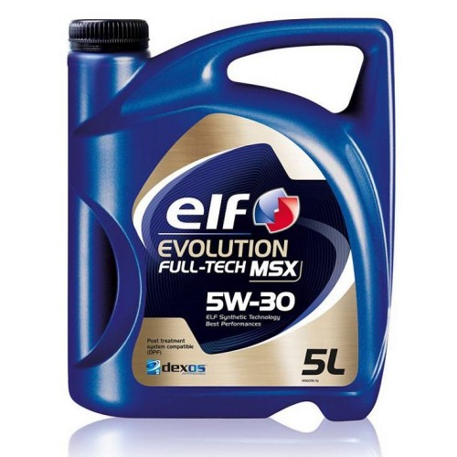 Моторна олива Elf Evolution Full-Tech MSX 5W-30 5л. 213932