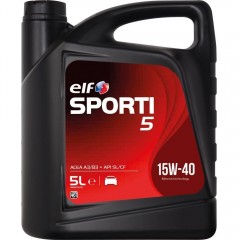 Моторна олива Elf Sporti 5 15W-40 5л.