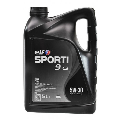 Моторна олива Elf Sporti 9 C3 5W-30 5л. 214249