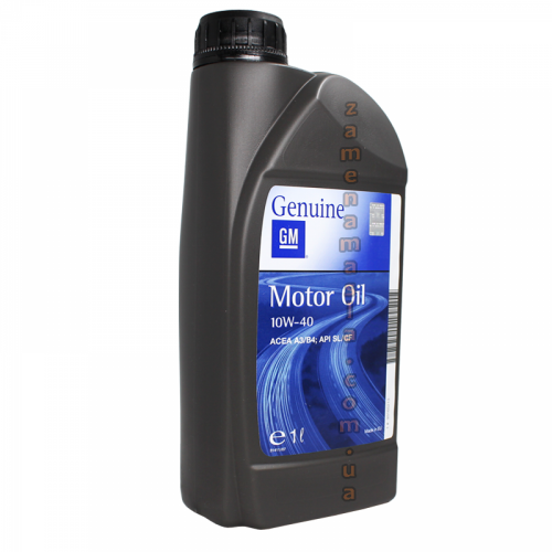 Моторна олива GM Motor Oil 10W-40 1л. 93165213