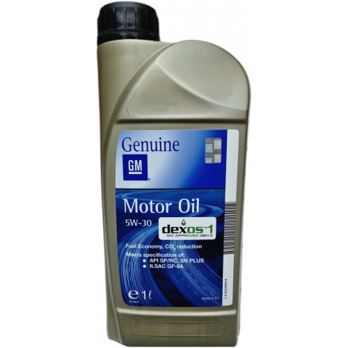 Моторна олива GM Motor Oil Dexos1 5W-30 1л. 95599919