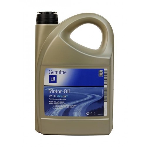 Моторна олива GM Motor Oil Dexos2 5W-30 4л. 93165556