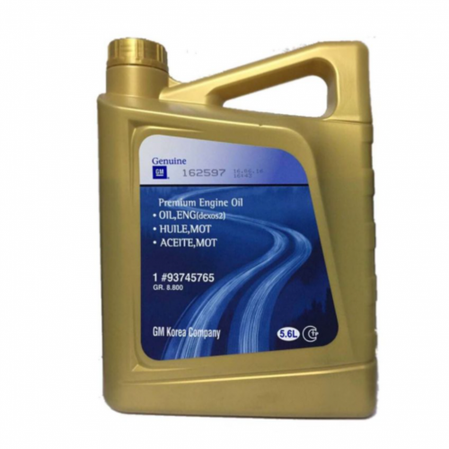 Моторна олива GM Motor Oil Dexos2 5W-30 5.6л. 93745765