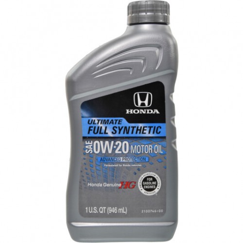 Моторна олива Honda HG Ultimate Synthetic 0W-20 1л. 087989137