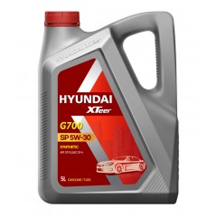 Моторна олива HYUNDAI XTeer Gasoline G700 5W-30 5л.