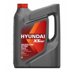 Моторна олива HYUNDAI XTeer Gasoline G700 5W-30 6л.