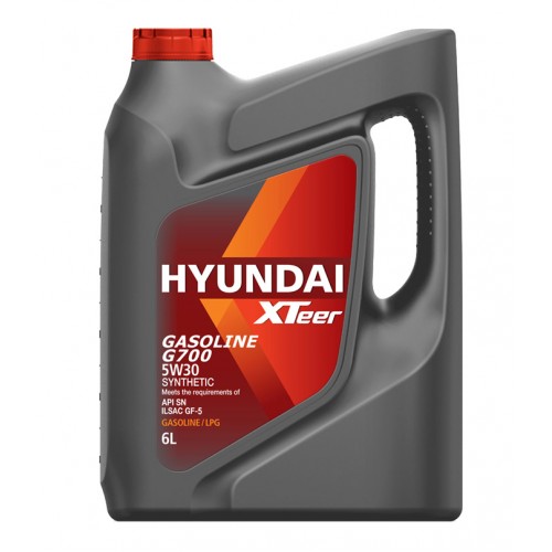Моторна олива HYUNDAI XTeer Gasoline G700 5W-30 6л. 1061135