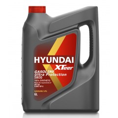 Моторна олива HYUNDAI XTeer Gasoline Ultra Protection 5W-30 6л.