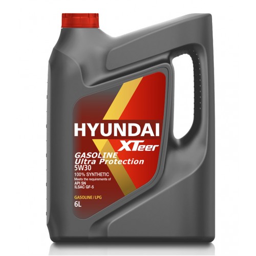 Моторна олива HYUNDAI XTeer Gasoline Ultra Protection 5W-30 6л. 1061011