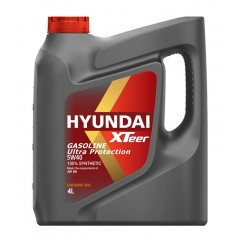 Моторна олива HYUNDAI XTeer Gasoline Ultra Protection 5W-40 4л.