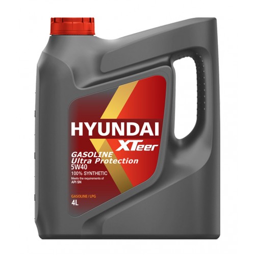 Моторна олива HYUNDAI XTeer Gasoline Ultra Protection 5W-40 4л. 1041126