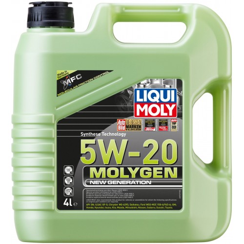 Моторна олива Liqui Moly Molygen Generation 5W-20 4л. 20798
