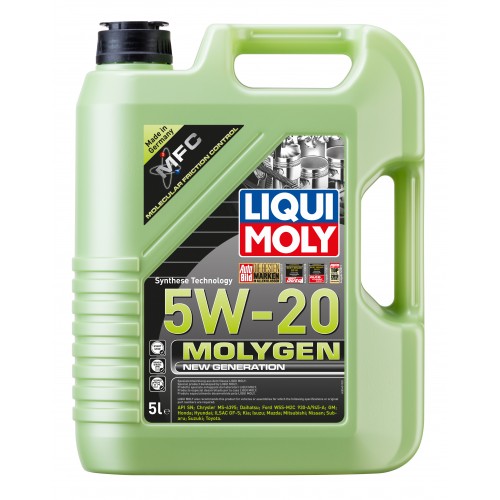 Моторна олива Liqui Moly Molygen Generation 5W-20 5л. 8540