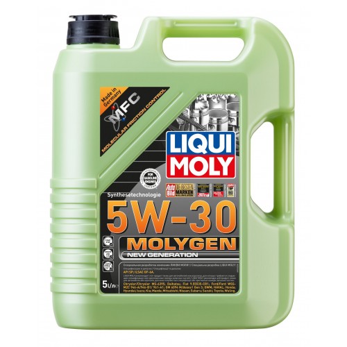 Моторна олива Liqui Moly Molygen Generation 5W-30 5л. 9952