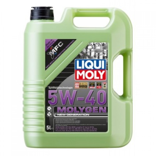 Моторна олива Liqui Moly Molygen Generation 5W-40 5л. 9055
