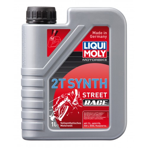 Моторна олива Liqui Moly Motorbike 2T Synth Street Race 1л. 1505