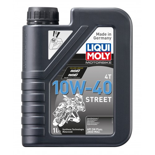 Моторна олива Liqui Moly Motorbike 4T Street 10W-40 1л. 1521