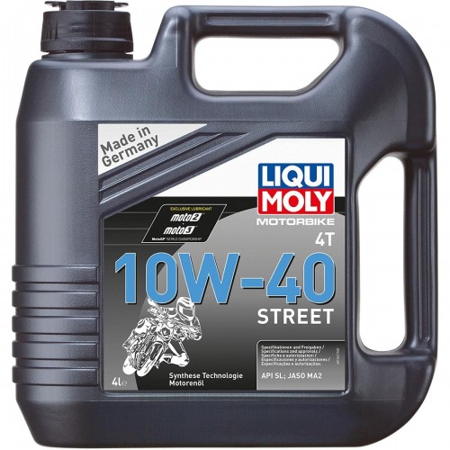 Моторна олива Liqui Moly Motorbike 4T Street 10W-40 4л. 1243