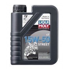 Моторна олива Liqui Moly Motorbike 4T Street 15W-50 1л.