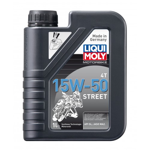 Моторна олива Liqui Moly Motorbike 4T Street 15W-50 1л. 2555