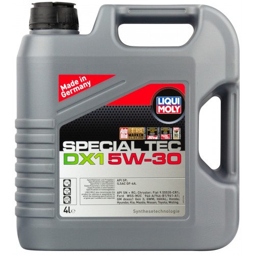 Моторна олива Liqui Moly Special Tec DX1 5W-30 4л. 20968