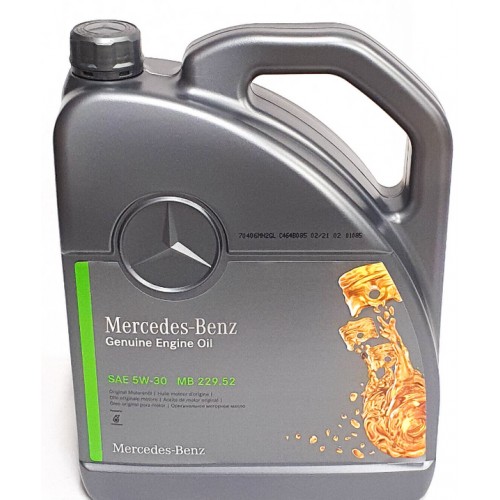 Моторна олива MB 229.52 Engine Oil 5W-30 5л. A000989700613