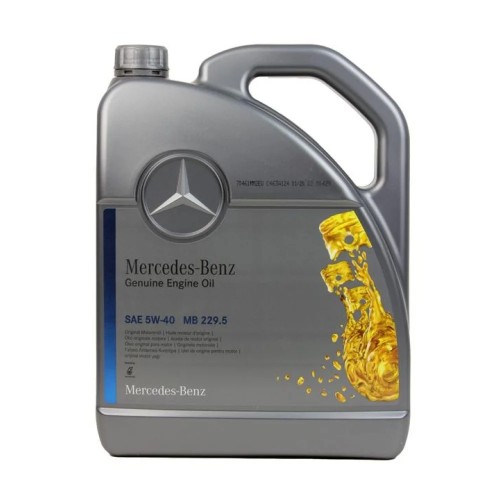 Моторна олива Mercedes 229.5 Engine Oil 5W-40 5л. A000989860613