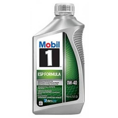 Моторна олива Mobil 1 Fully Synthetic ESP X4 0W-40 0.946л. M8974F