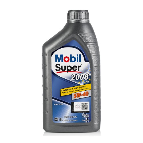 Моторна олива Mobil Super 2000 X3 5W-40 1л. 155338