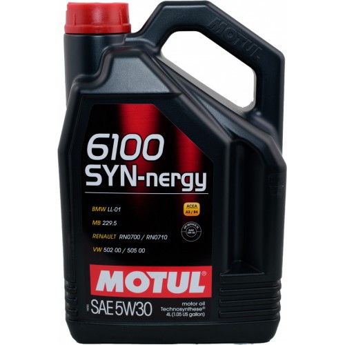 Моторна олива Motul 6100 SYN-NERGY 5W-30 4л. 838350