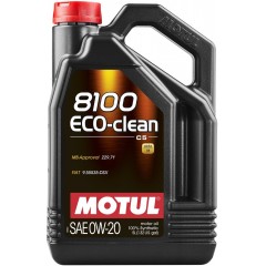 Моторна олива Motul 8100 ECO-CLEAN 0W-20 5л.