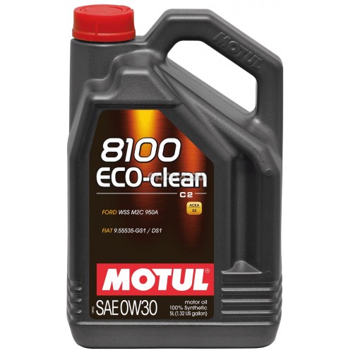 Моторна олива Motul 8100 ECO-CLEAN 0W-30 5л. 868051