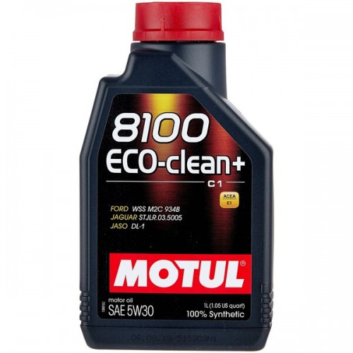 Моторна олива Motul 8100 ECO-CLEAN+ 5W-30 1л. 842511