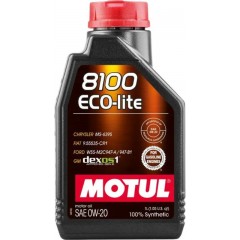 Моторна олива Motul 8100 ECO-LITE 0W-20 1л.