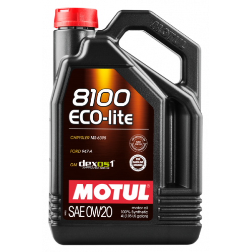 Моторна олива Motul 8100 ECO-LITE 0W-20 4л. 841154